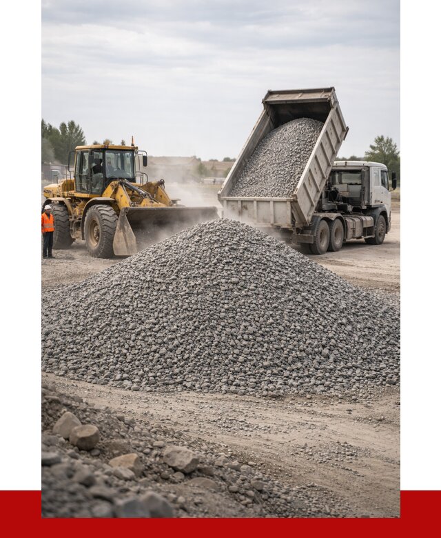 Купить щебень с доставкой в Химках от 2592 руб. | ПРОНЕРУДХмк
