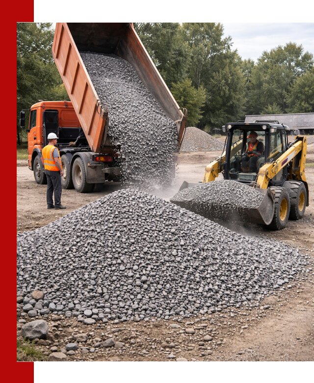 Купить гранитный щебень фракции 5–10 в Химках с доставкой