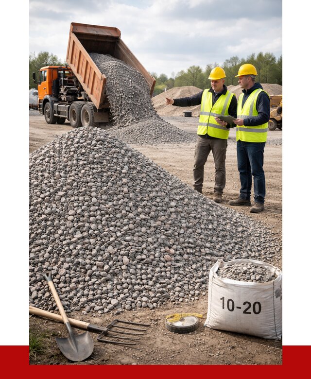 Гранитный щебень фракция 10-20 в Химках от 4354 руб.|ПРОНЕРУДХмк