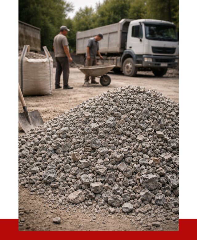 Гранитный щебень фракция 20-40 в Химках от 3317 руб. ПРОНЕРУДХмк