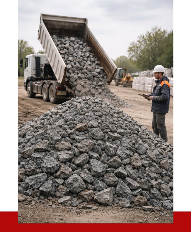 Гранитный щебень фракция 100-200 в Химках от 4354 р. ПРОНЕРУДХмк