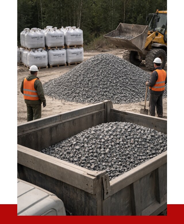 Щебень габбро диабаз 20-40 в Химках от 3525 руб. | ПРОНЕРУДХмк