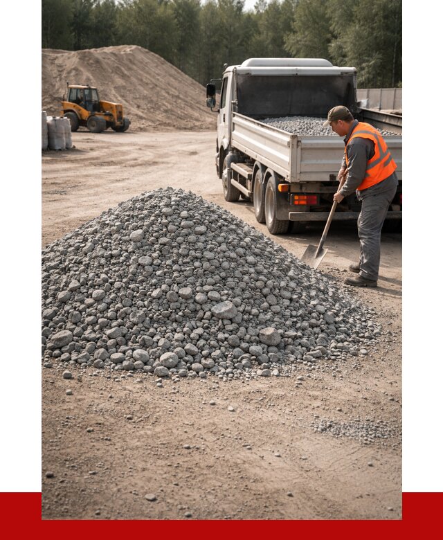 Гравийный щебень фракция 5-10 в Химках от 2281 р. | ПРОНЕРУДХмк