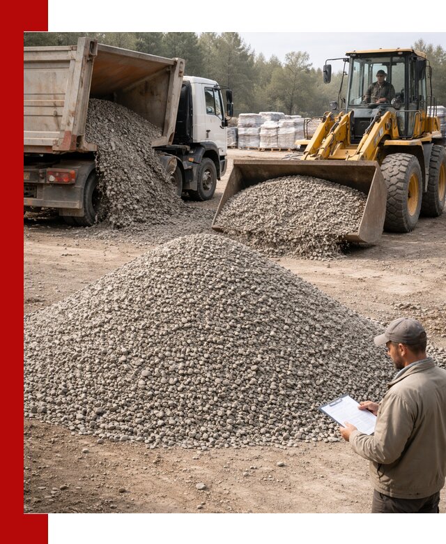 Гравийный щебень фракция 5–10 с доставкой в Химках