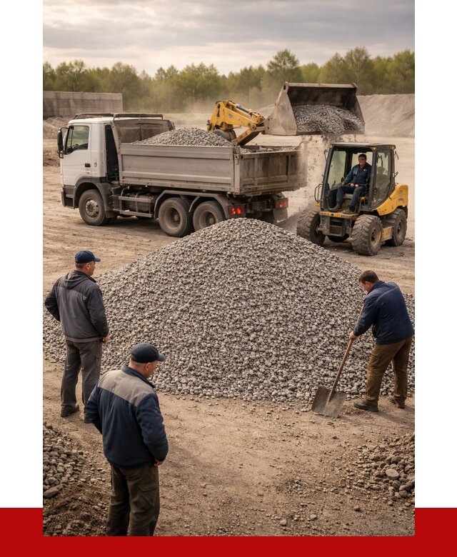 Гравийный щебень фракция 5-20 в Химках от 2488 р. ПРОНЕРУДХмк