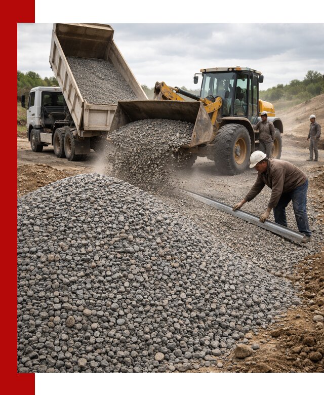 Гравийный щебень фракция 5-20 с доставкой в Химках