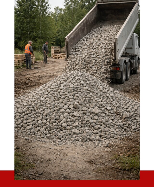 гравийный щебень фракция 70-120 в Химках от 2540 р. ПРОНЕРУДХмк