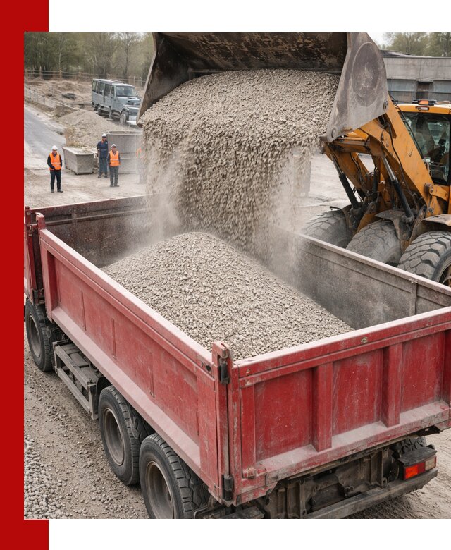 Купить известняковый щебень фракции 0-5 с доставкой в Химках