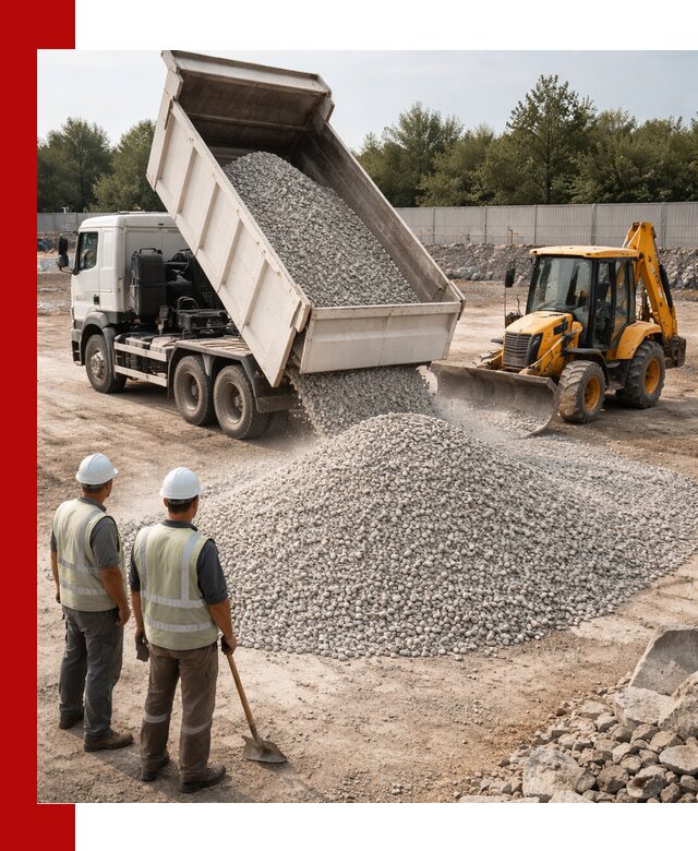 Купить известняковый щебень фракции 5–10 мм с доставкой в Химках