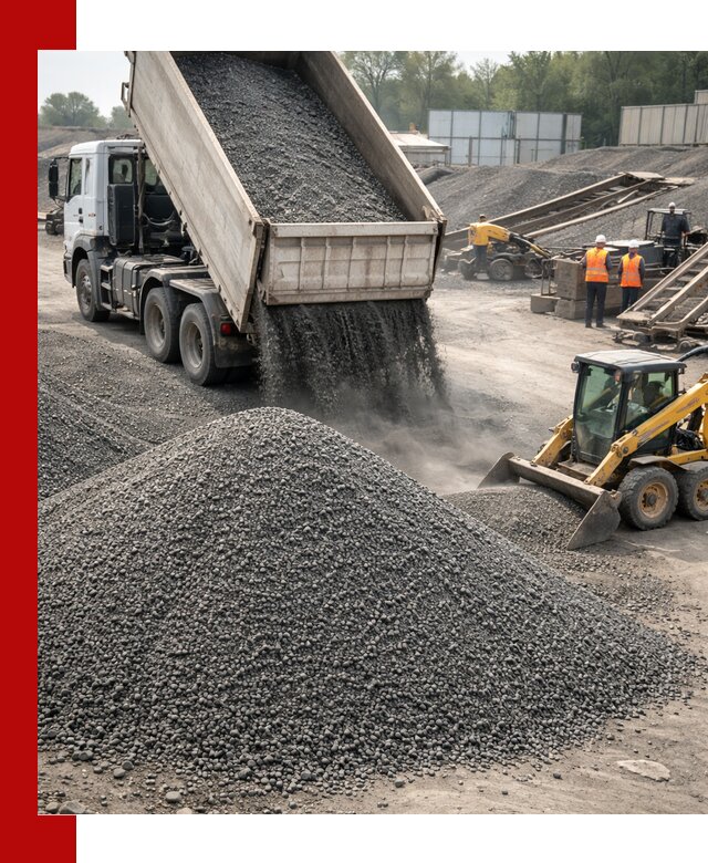 Вторичный щебень фракция 0–5 с доставкой в Химках