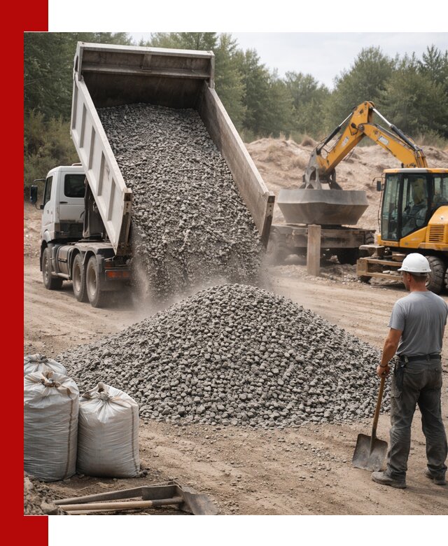 Доставка и продажа бетонного щебня в Химках