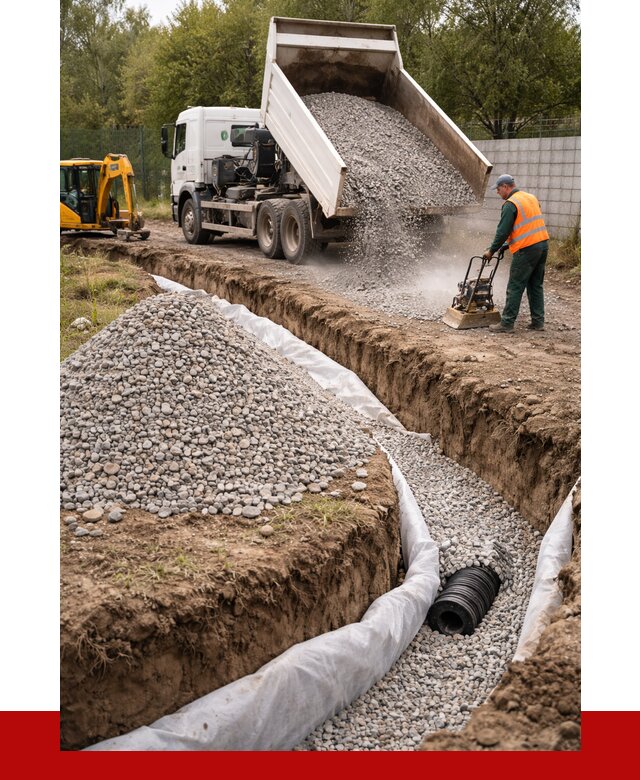 Щебень для дренажа в Химках от 1918 р., ПРОНЕРУДХмк доставка