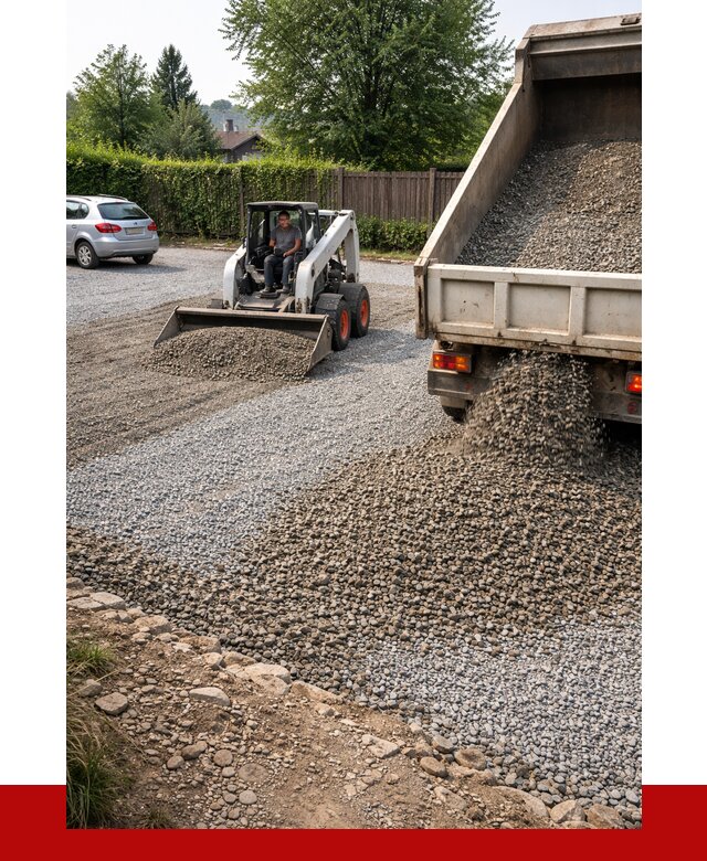 Щебень для парковки в Химках с доставкой от 1244 р.| ПРОНЕРУДХмк