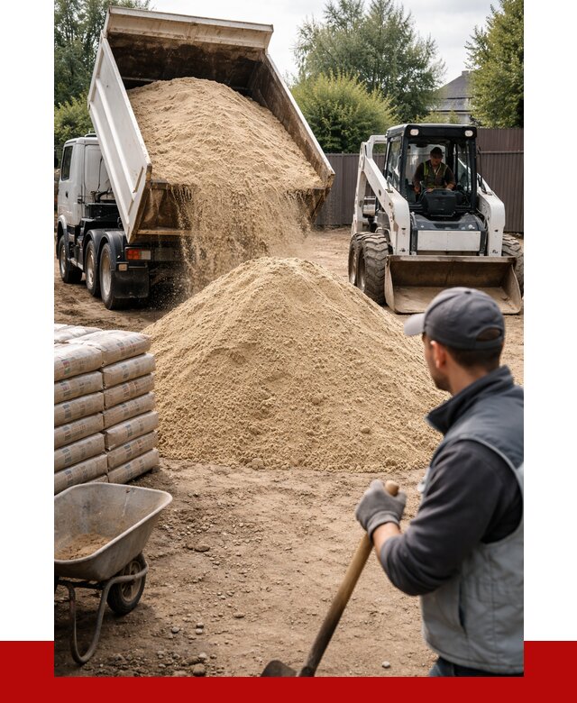Мытый речной песок с доставкой в Химках от 1503 р. | ПРОНЕРУДХмк