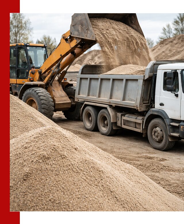 Доставка сеяного песка в Химках оптом и в розницу