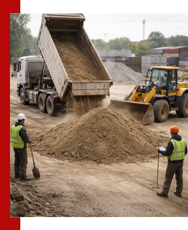 Доставка и продажа пескогрунта оптом и в розницу в Химках