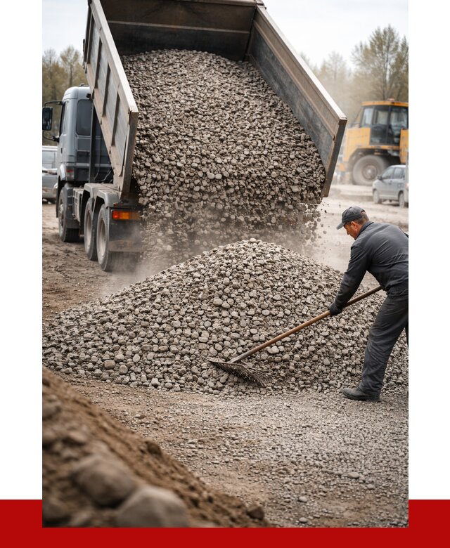 Гравий фракция 20-40 в Химках от 2592 р. доставка | ПРОНЕРУДХмк