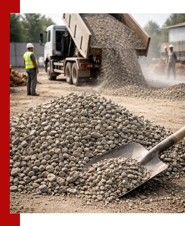 Доставка гравия фракции 20-40 в Химках с самосвалами