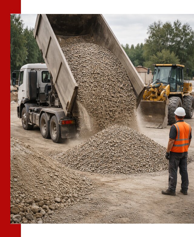 Доставка щпс в Химках — щебеночно-песчаная смесь под заборы и дорожки