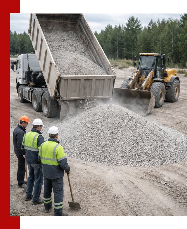 Известняковый отсев 0-5 доставка в Химках быстро и выгодно