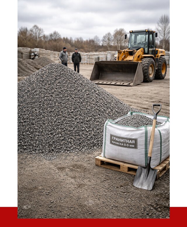 Купить гранитную крошку в Химках от 4976 р. с доставкой | ПРОНЕРУДХмк