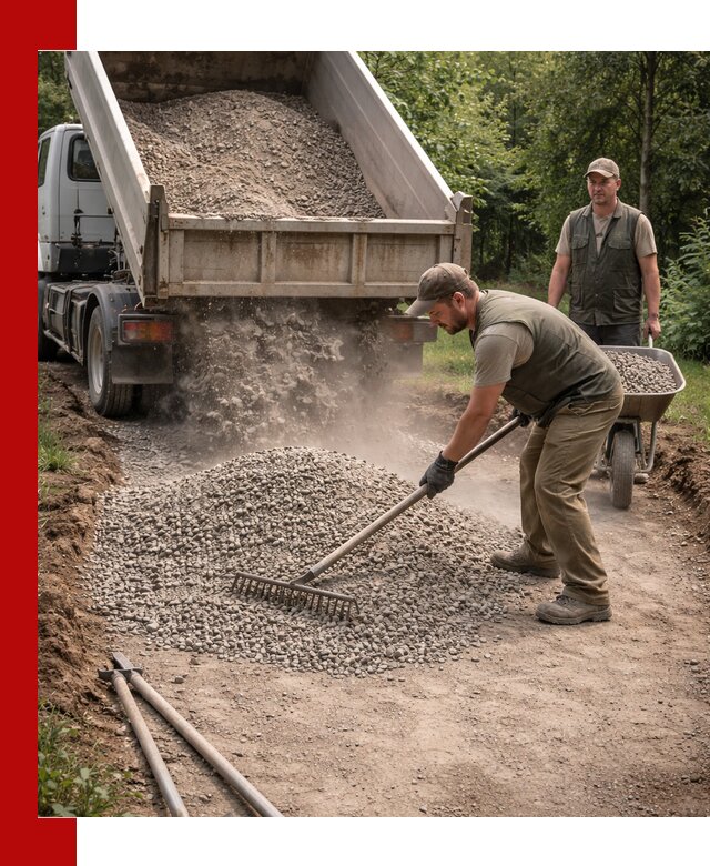 Каменная крошка для дорожек с доставкой в Химках