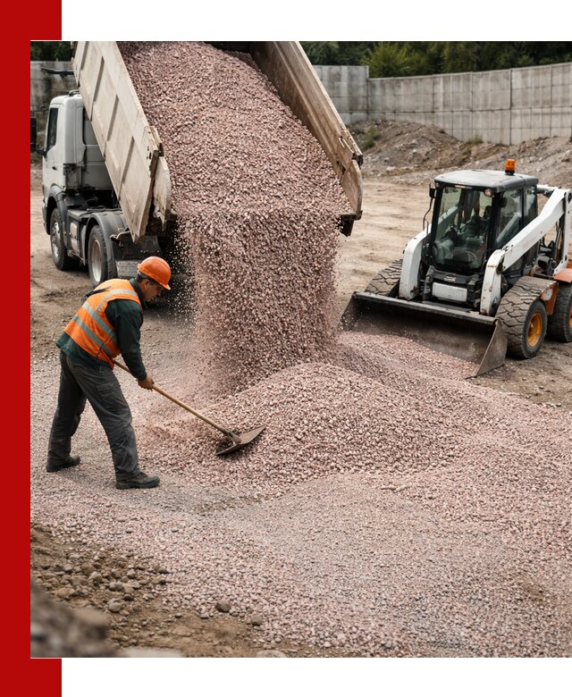 Крошка розовый гранит с доставкой в Химках от производителя