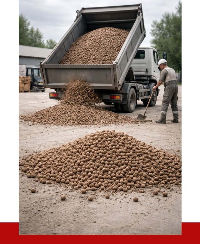 Керамзит с доставкой в Химках от 4354 р. за м3 | ПРОНЕРУДХмк