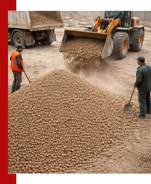 Керамзит фракция 10-20 с доставкой в Химках