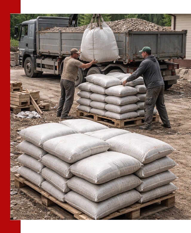 Керамзит в мешках с доставкой в Химках от компании-поставщика