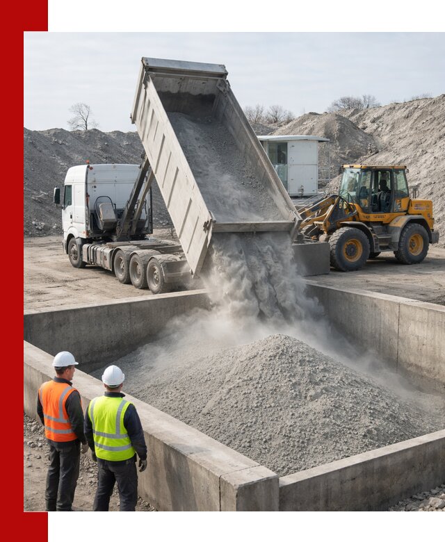 Доставка цемента навалом в Химках крупными партиями