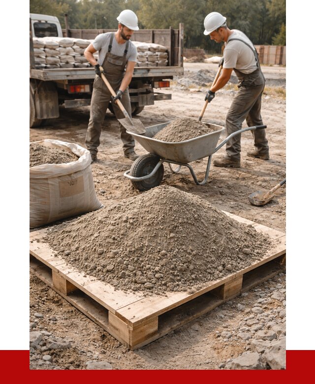 Цементно песчаная смесь М100 в Химках от 5391 р. за куб | ПРОНЕРУДХмк