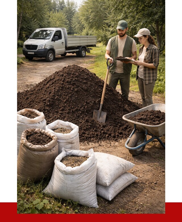 Купить грунт с доставкой в Химках от 4665 р. за м3 | ПРОНЕРУДХмк