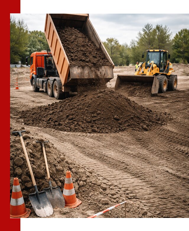 Поставка и доставка планировочного грунта в Химках