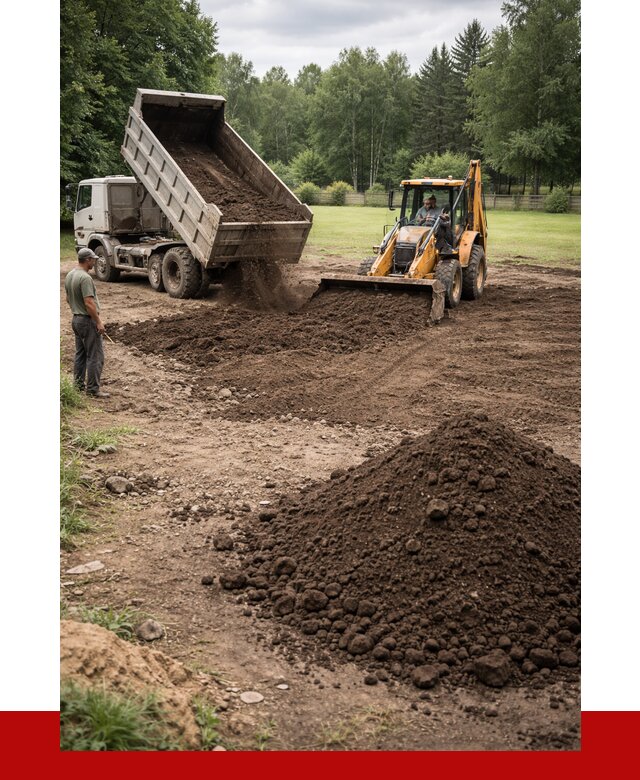 Грунт для выравнивания участка в Химках от 1244 р. | ПРОНЕРУДХмк