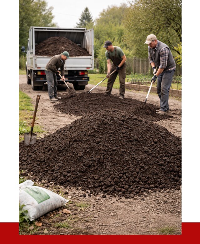 Купить землю для огорода в Химках от 3317 р./куб | ПРОНЕРУДХмк