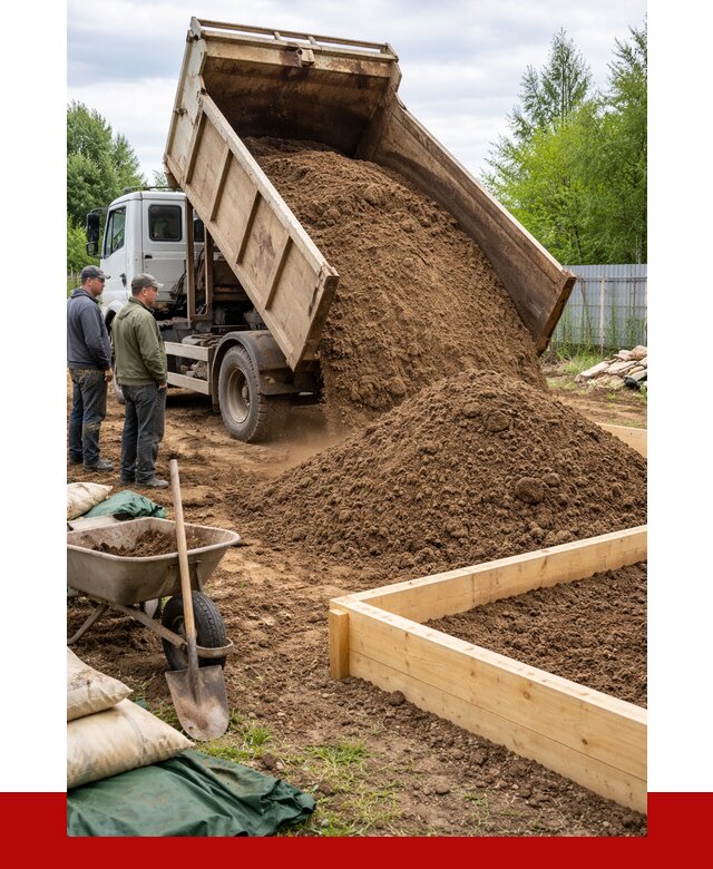 Торфо песчаная смесь в Химках с доставкой от 1918 р. | ПРОНЕРУДХмк