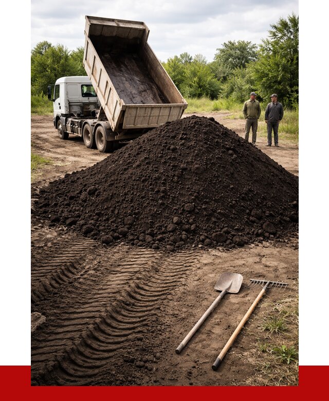 Купить чернозем навалом в Химках от 1244 р. за куб | ПРОНЕРУДХмк