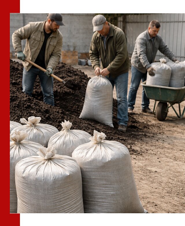 Купить чернозем в мешках с доставкой в Химках