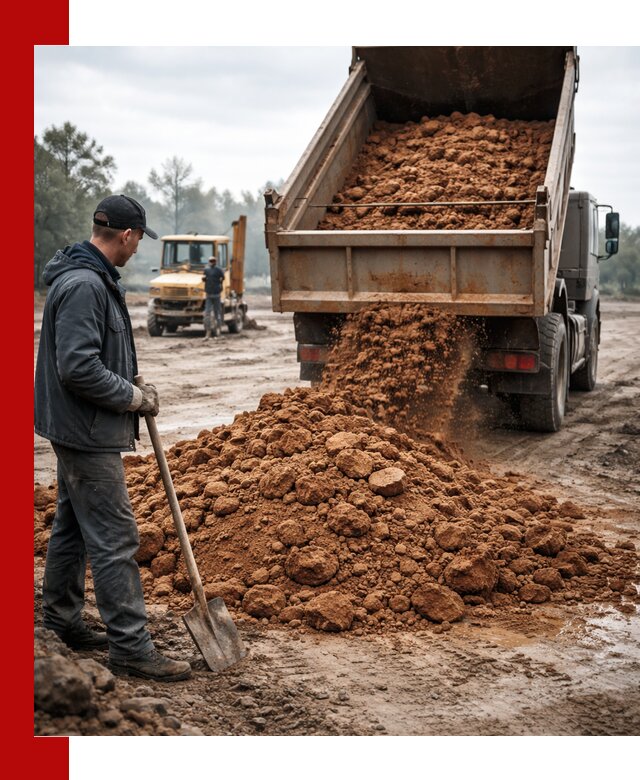 Глина для засыпки в Химках с доставкой самосвалами
