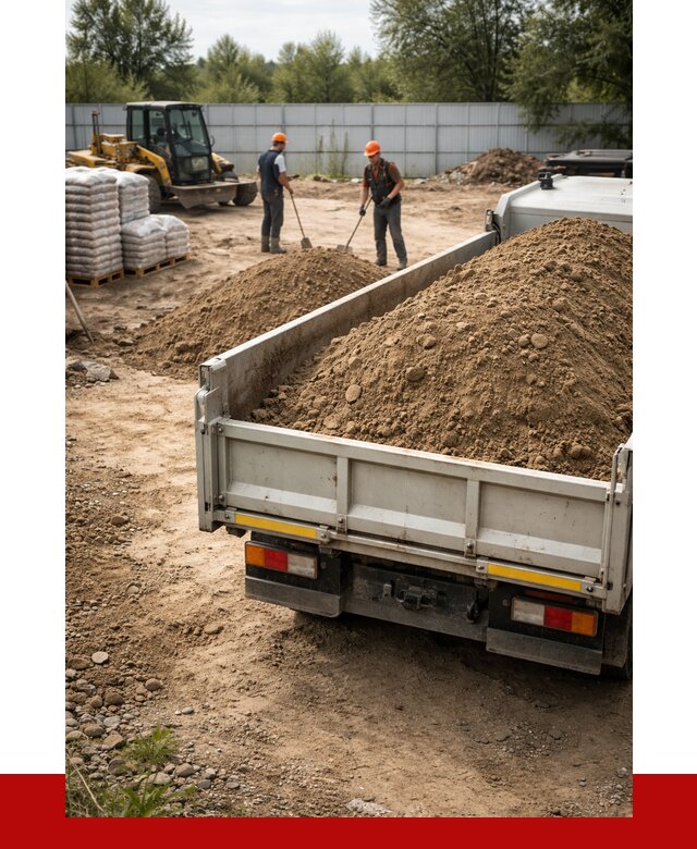 Супесь с доставкой в Химках от 2540 р. за куб | ПРОНЕРУДХмк