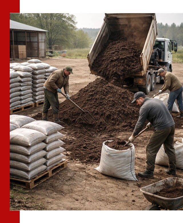 Доставка компоста оптом и в розницу в Химках