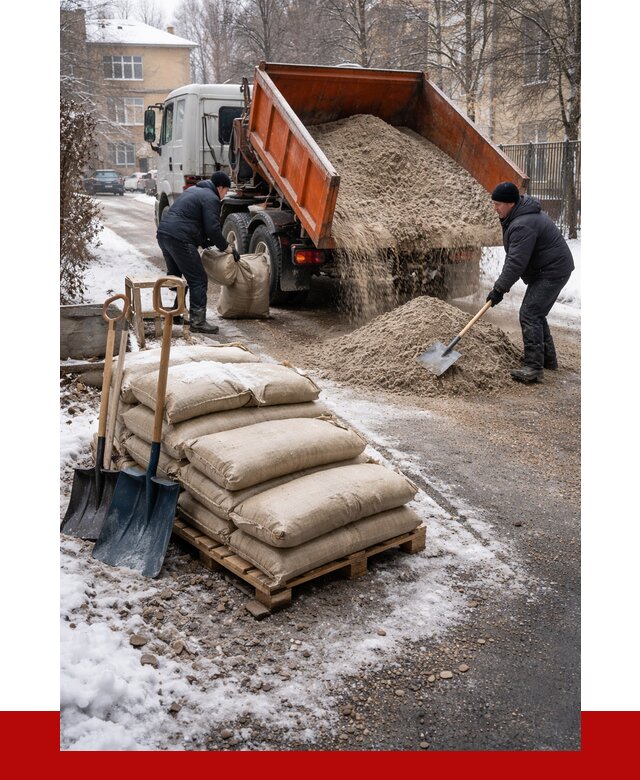 Противогололедные материалы оптом в Химках от 4354 р. | ПРОНЕРУДХмк