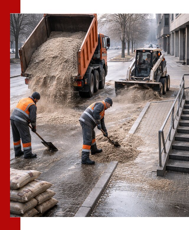 Поставка противогололедных материалов в Химках