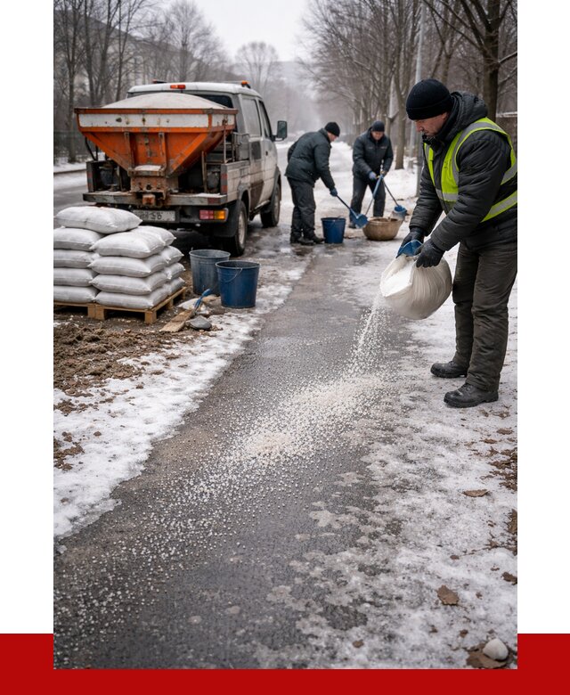 Реагент против гололеда в Химках с доставкой от 4665 р. | ПРОНЕРУДХмк