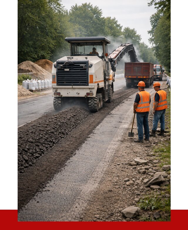 Фрезерованный асфальт в Химках от 2281 р./куб. | ПРОНЕРУДХмк