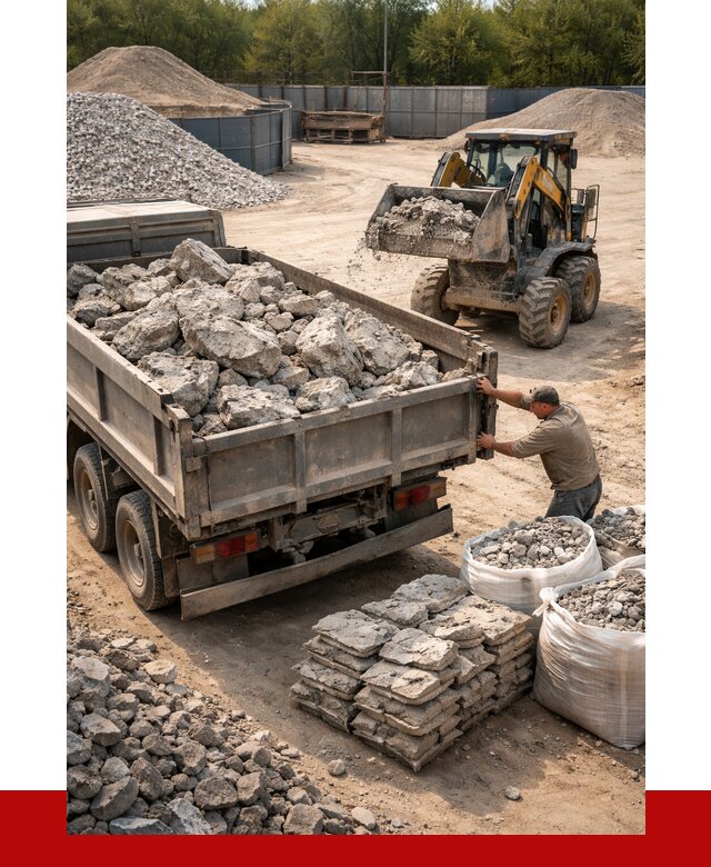 Купить бой бетона с доставкой в Химках от 4976 р. | ПРОНЕРУДХмк