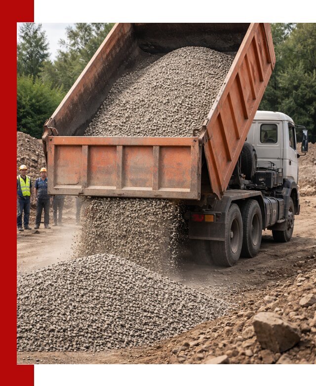 Доставка сыпучих материалов самосвалом в Химках быстро и надежно