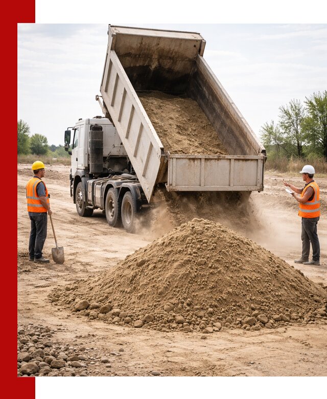 Доставка самосвалом 15 кубов в Химках за город и по городу