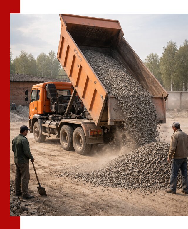 Доставка самосвалом 20 м3 в Химках быстро и надежно